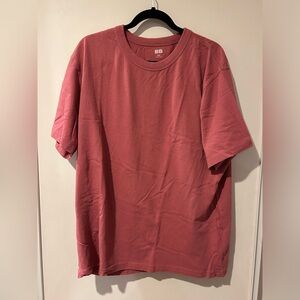 Uniqlo U Heavyweight shirt XXL salmon